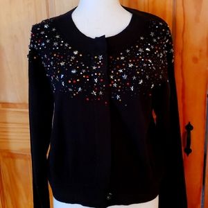 Anthropologie Moth Fallen Star Cardigan
